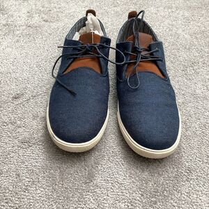 Mountain Creek Denim Casual Shoes Mens 13M Blue Brown Suede Lace Up Outdoor